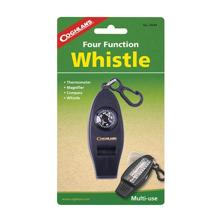 Coghlans Coghlan's Black Whistle 6.875 in. H X 4.00 in. W X 0.75 in. L 1 pk 0044